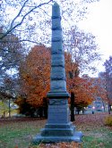Civil War Obelisk 21st Regiment in New London, CT